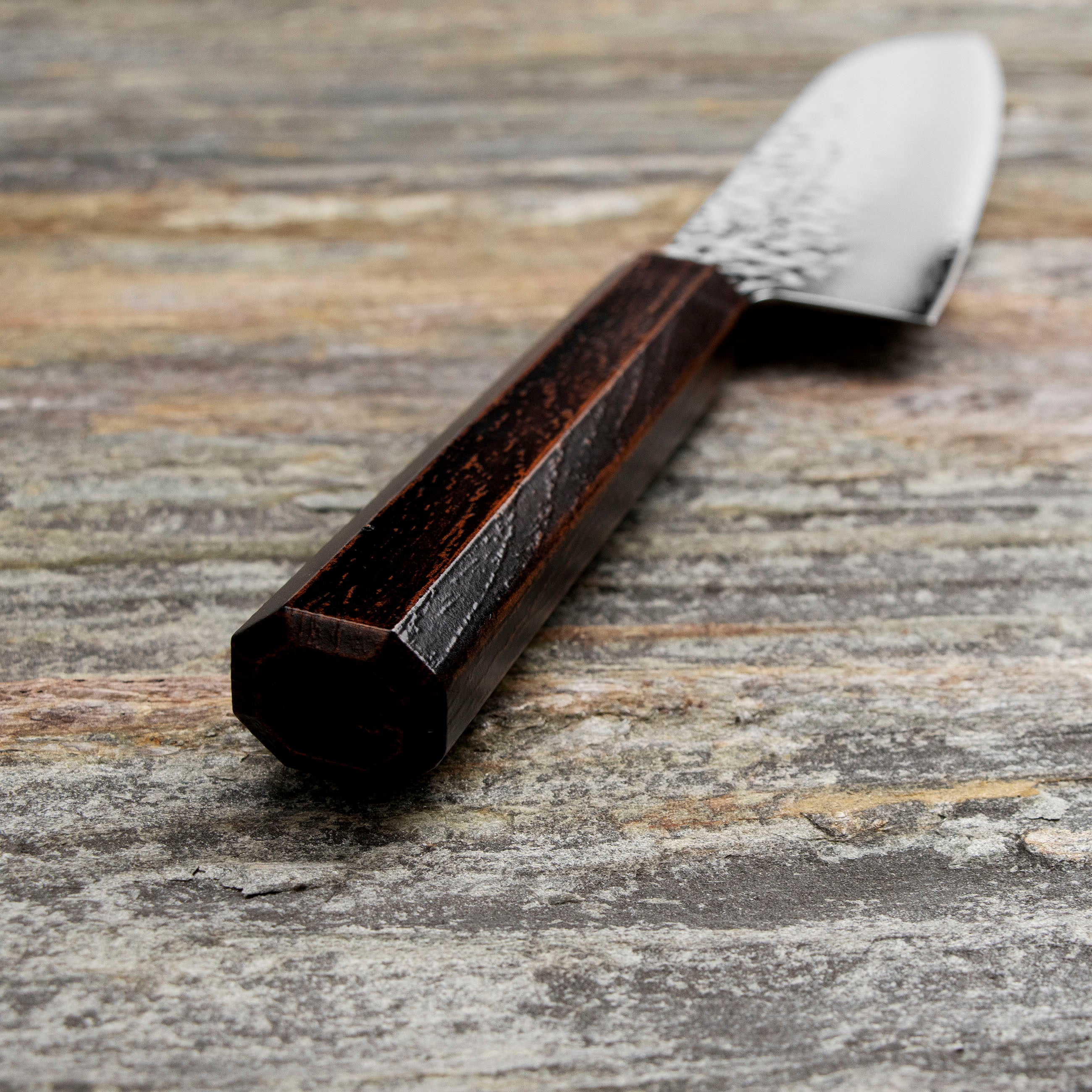 ななくろ Santoku 17 cm Sakai Takayuki Nanairo VG-10 Retro – Japan-knives.com