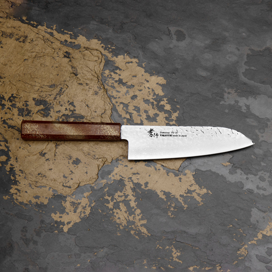 Santoku 17 cm Sakai Takayuki Urushi VG-10 Sairen