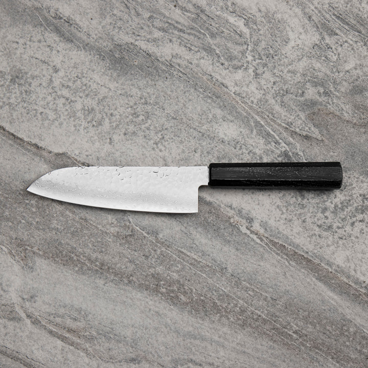 Santoku 17 cmSakai Takayuki Nanairo VG-10 Ebony