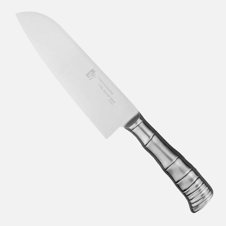 Santoku 17,5 cm Tamahagane Bamboo VG-5