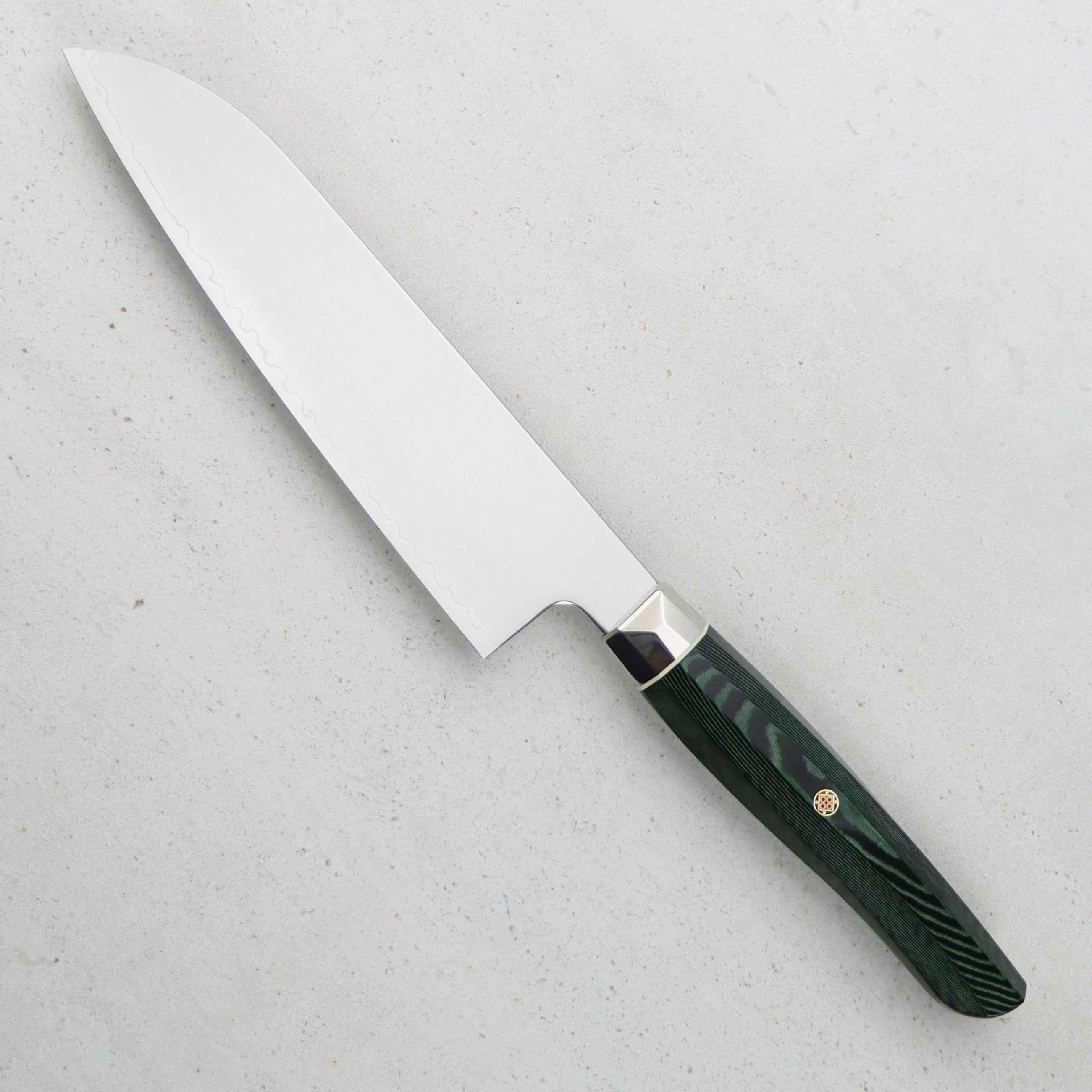 Santoku 18 cm Mcusta Zanmai Green Revolution SG2 – Japan-knives.com