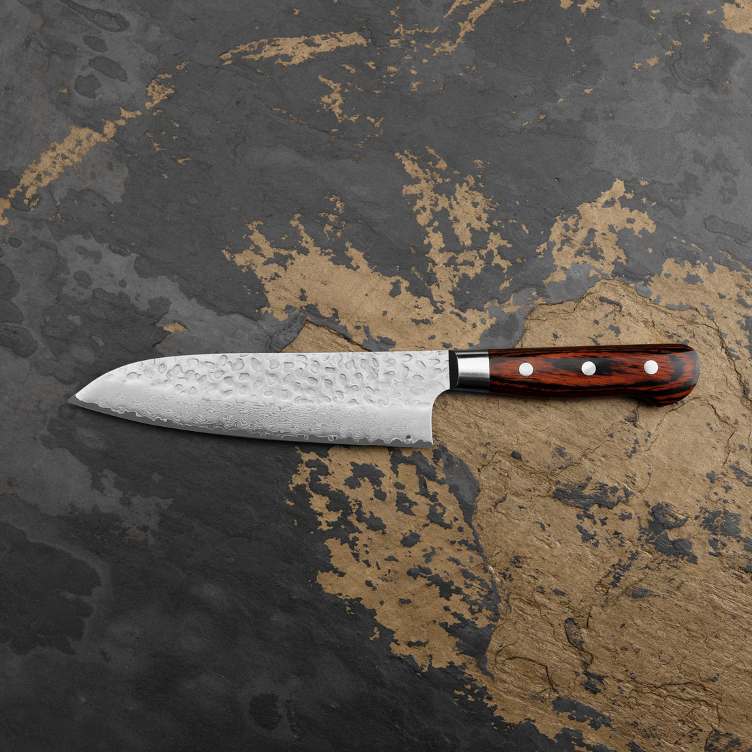 Santoku 18 cm Sakai Takayuki Hammered VG-10