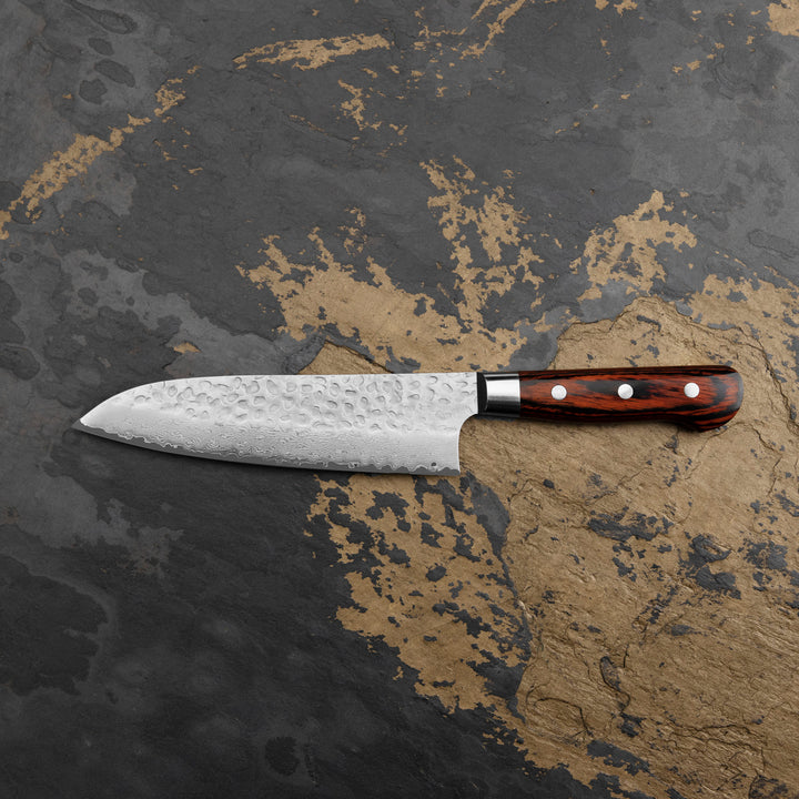 Santoku 18 cm Sakai Takayuki Hammered VG-10