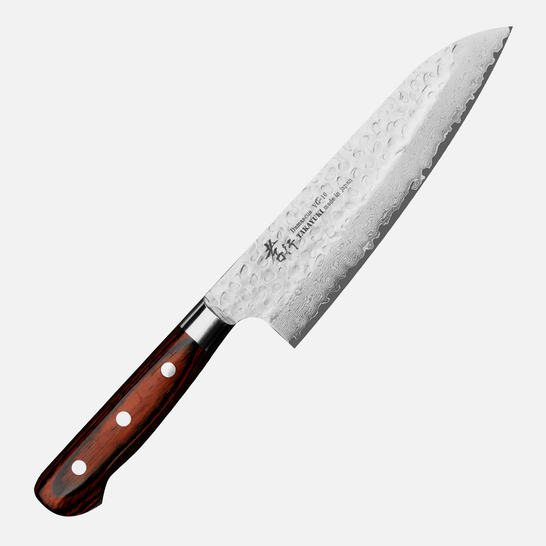 Santoku 18 cm Sakai Takayuki Hammered VG-10
